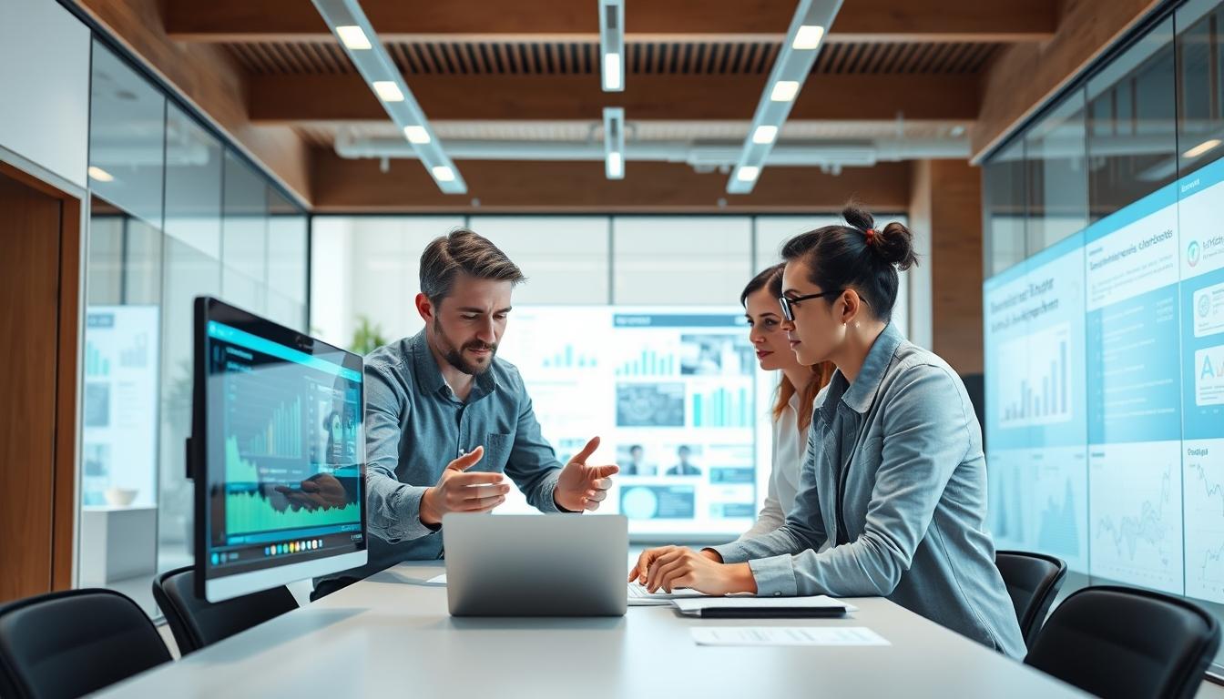 Business data analysis and visualization systems